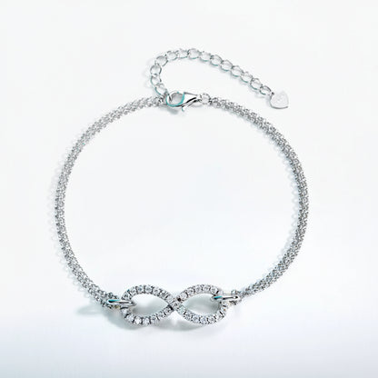 Bracelets Femme Moissanite D Color VVS1 - Infini