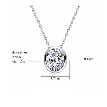 Colliers Moissanite D Color VVS1 - Bérénice