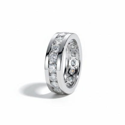 Alliance Mariage Moissanite D Color VVS1 - Unisex