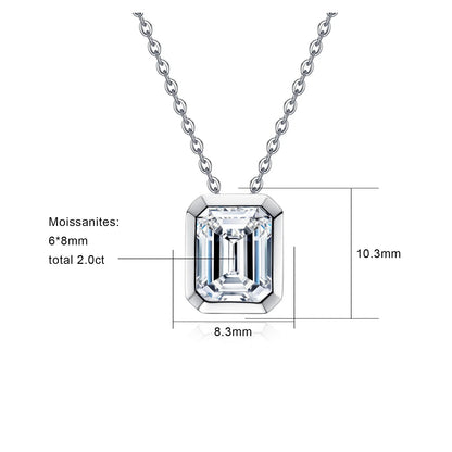 Pendentifs Moissanite D Color VVS1 - Roxane