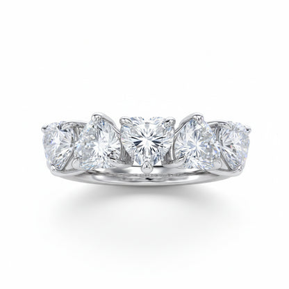 Bague de Mariage Femme Moissanite D Color VVS1 - Mathilde