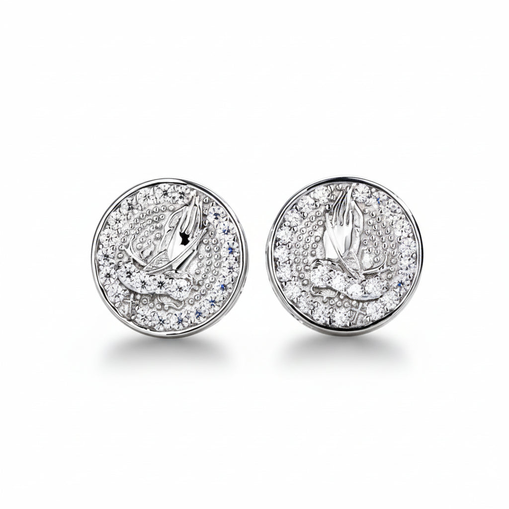 Boucles D'oreilles en Moissanite D Color VVS1 - Muguet