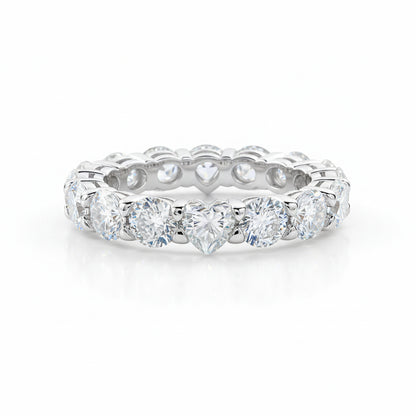 Alliance de Mariage Femme Moissanite D Color VVS1 - Chloé