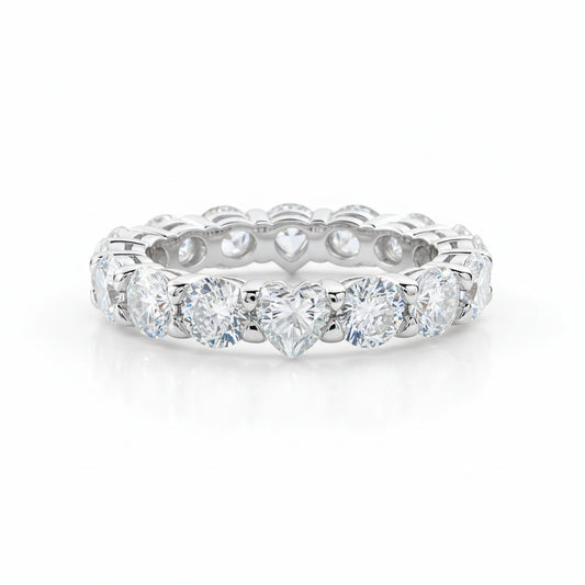 Alliance de Mariage Femme Moissanite D Color VVS1 - Chloé