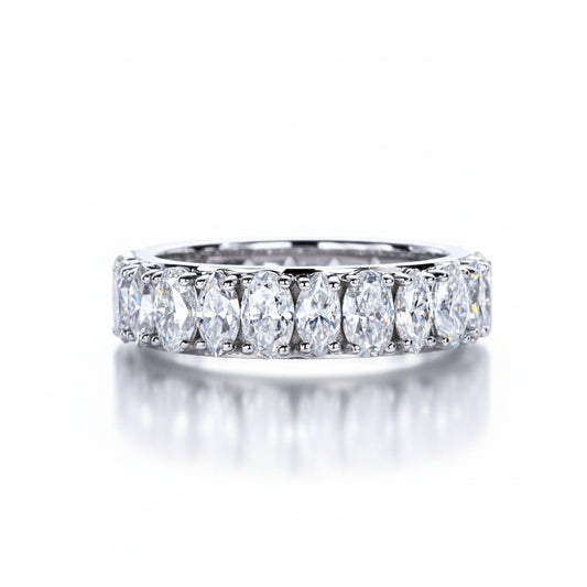 Bague de Mariage Moissanite D Color VVS1 - Eva