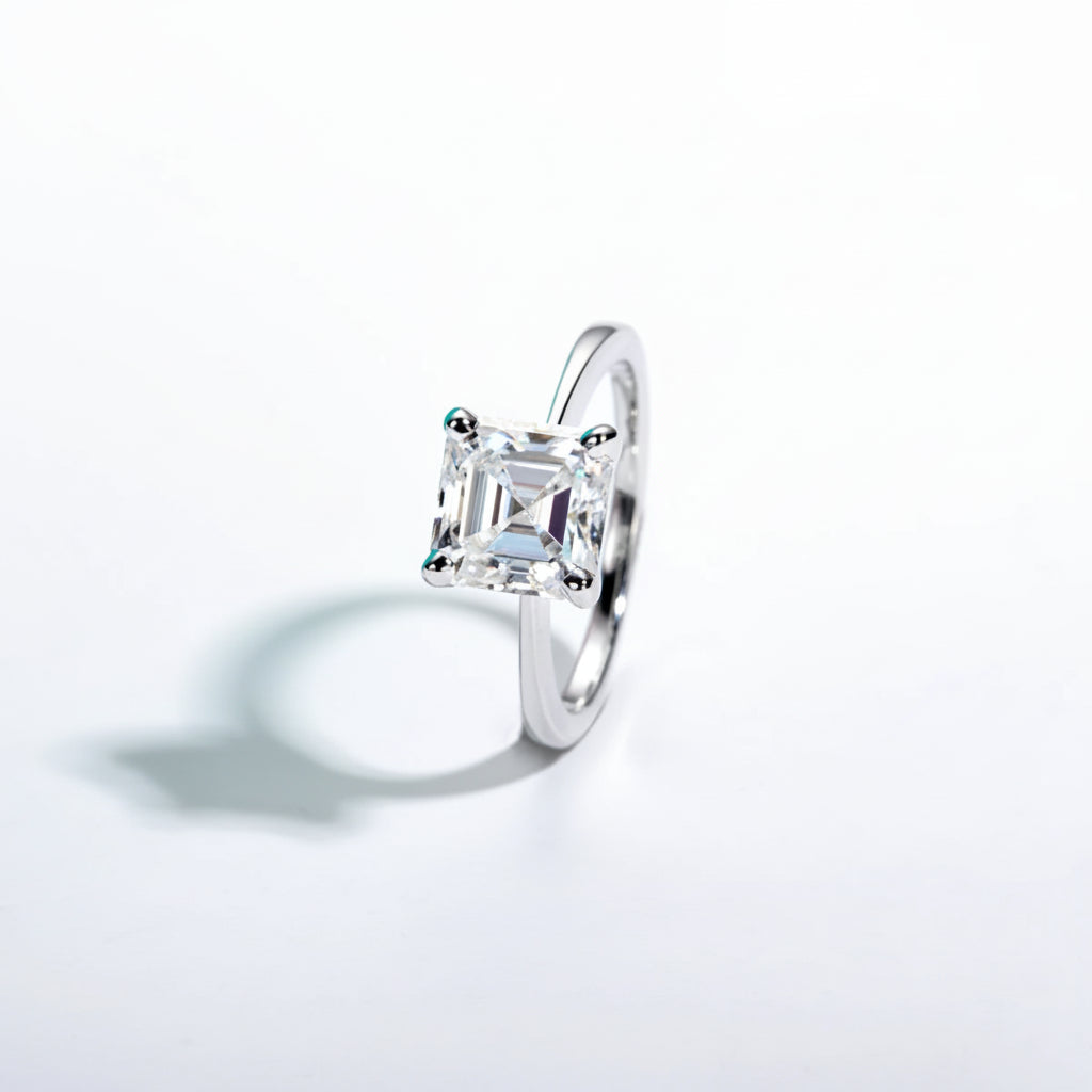 Bague de Fiançailles Moissanite D Color VVS1 - Artémis