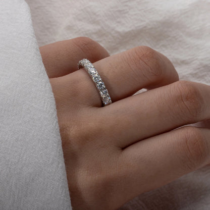 Bague de Mariage Moissanite D Color VVS1 - Aurore