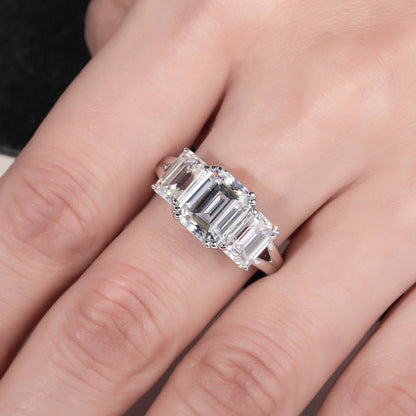 Bague de Fiançailles Moissanite D Color VVS1 - Juliette