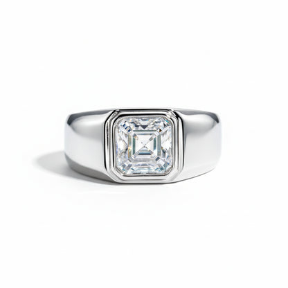 Bague de Mariage Homme Moissanite D Color VVS1 - Juan