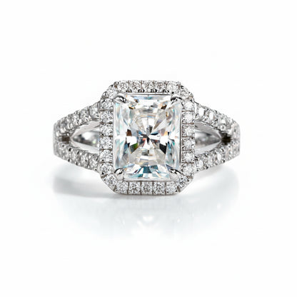 Bague de Fiançailles Moissanite D Color VVS1 - Aloïse