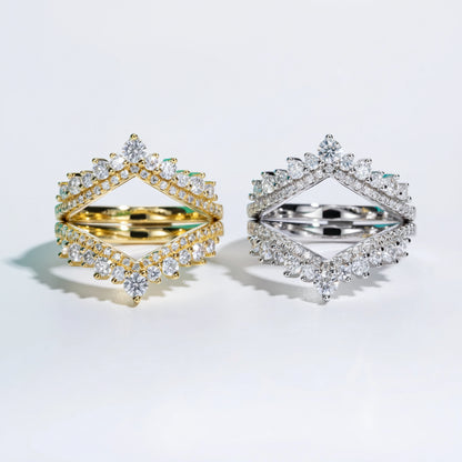 Bague Mariage Moissanite D Color VVS1 - Kim