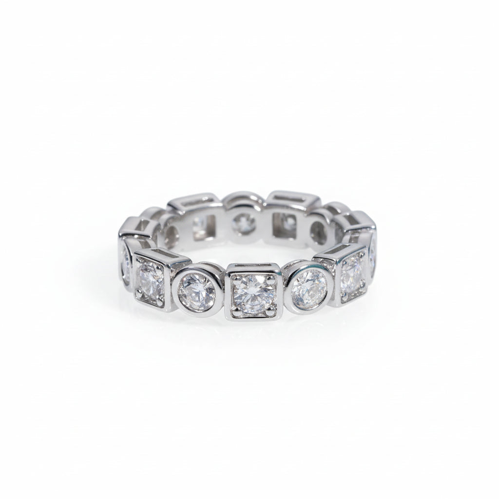 Bague Mariage Moissanite D Color VVS1 - Zoé