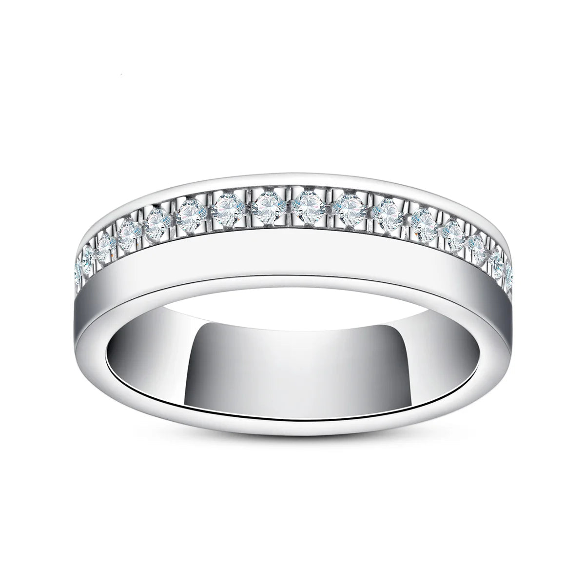 Bague de Mariage Homme Moissanite D Color VVS1 - Anthony