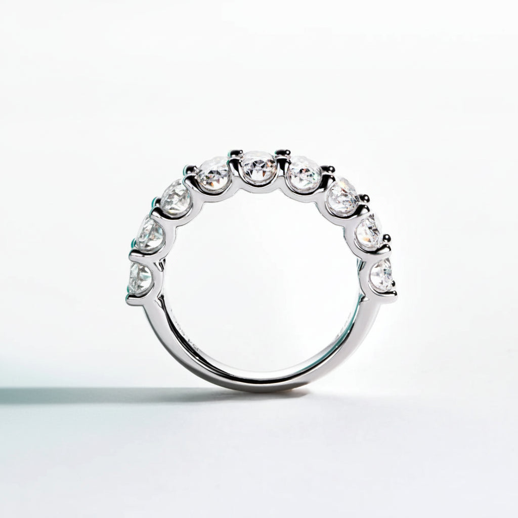Bague de Mariage Moissanite D Color VVS1 - Mila