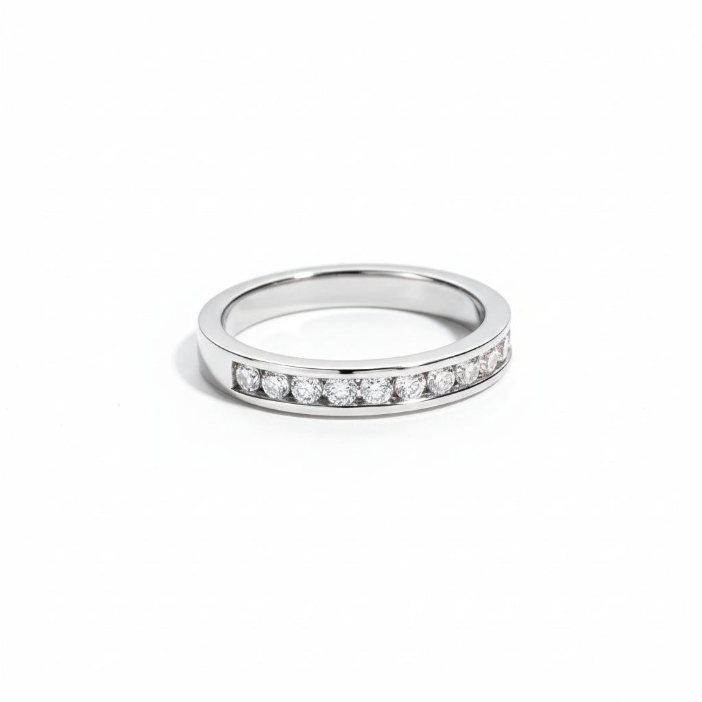 Bague de Mariage Femme Moissanite D Color VVS1 - Claire