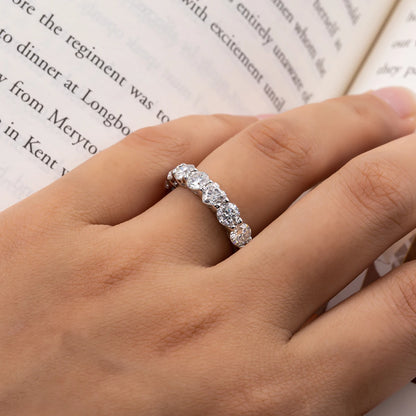 Alliance de Mariage Femme Moissanite D Color VVS1 - Chloé
