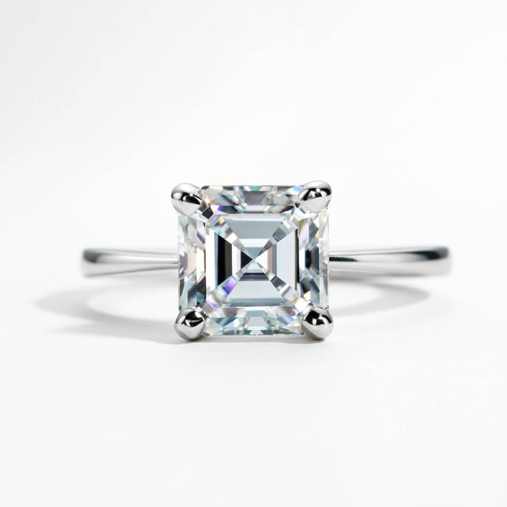 Bague de Fiançailles Moissanite D Color VVS1 - Artémis
