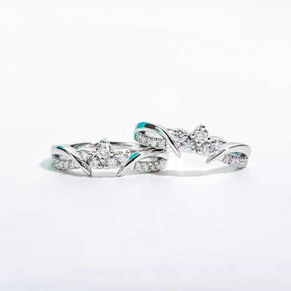 Bague de Mariage Moissanite D Color VVS1 - Elena