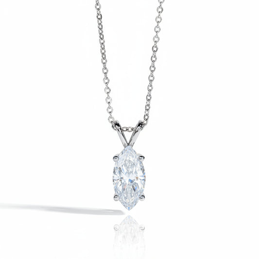Pendentifs Femme Moissanite D Color VVS1 - Isabeau