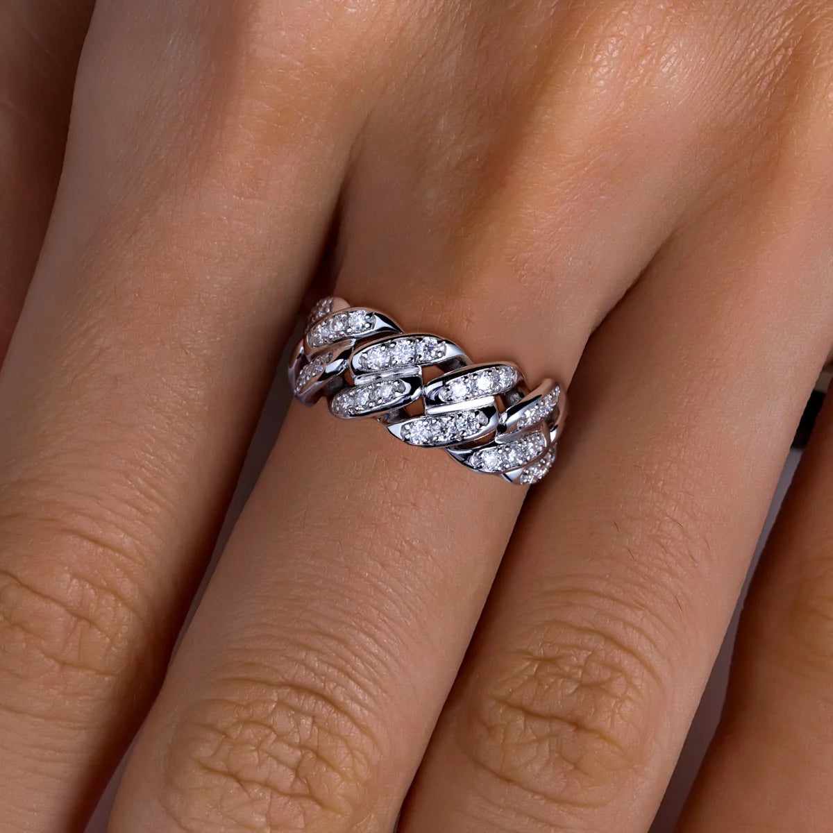 Bague Mariage Moissanite D Color VVS1 - Lia