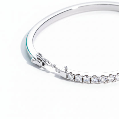 Bracelets Femme Moissanite D Color VVS1 - Demi Éternité