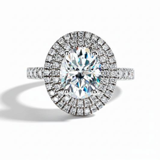 Bague de Fiançailles Femme Moissanite D Color VVS1 - Amata