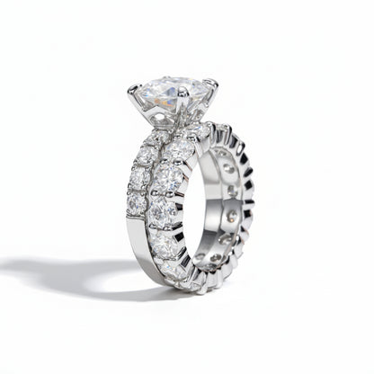 Bague de Fiançailles Femme Moissanite D Color VVS1 - Alix