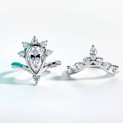 Bague de Fiançailles Femme Moissanite D Color VVS1 - Zazi