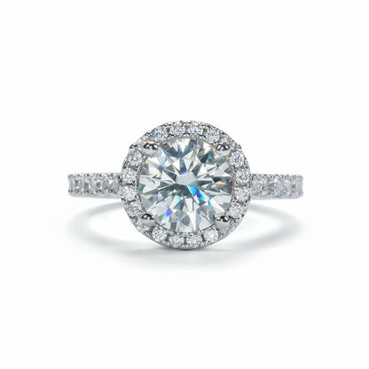 Bague de Fiançailles Moissanite D Color VVS1 - Cleo