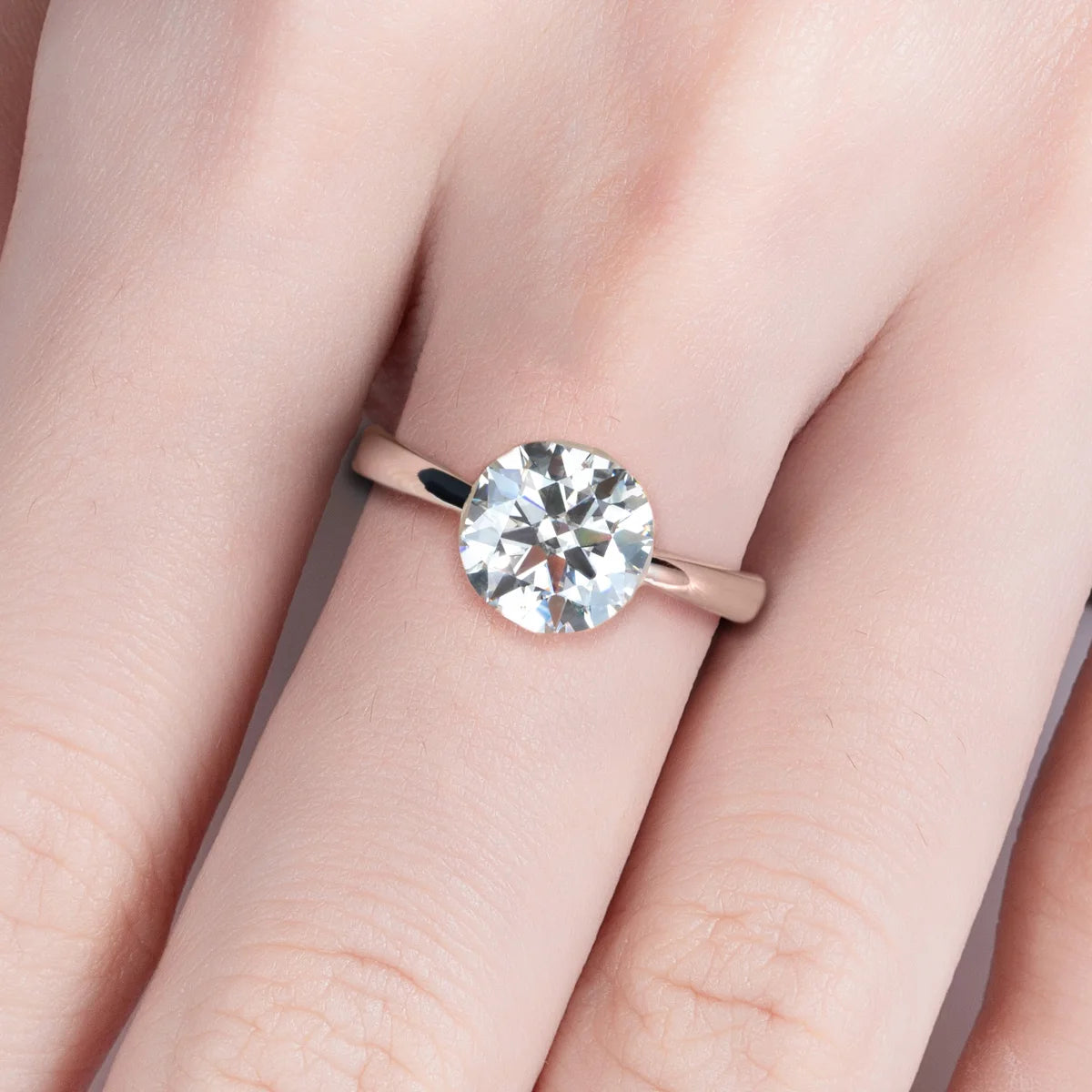 Bague de Fiançailles Femme Moissanite D Color VVS1 - Thea