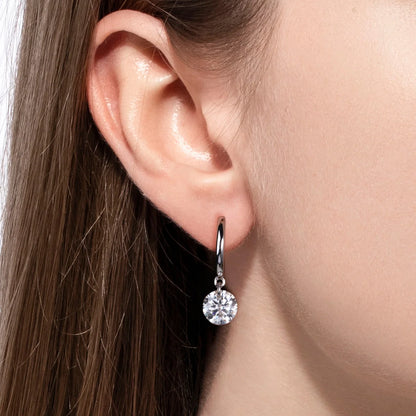 Boucles D'oreilles en Moissanite D Color VVS1 - Lilo