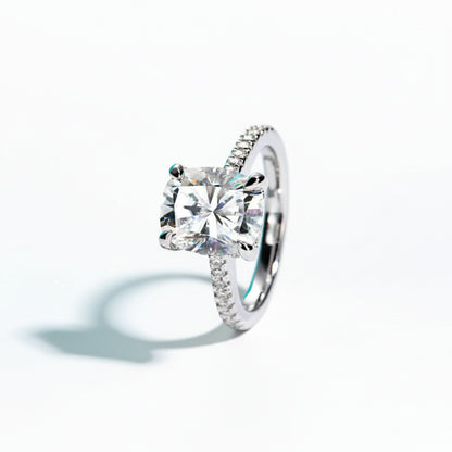Bague de Fiançailles Femme Moissanite D Color VVS1 - Mia