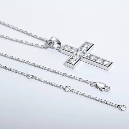 Pendentifs Moissanite D Color VVS1 - Croix