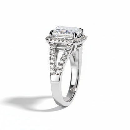 Bague de Fiançailles Moissanite D Color VVS1 - Aloïse