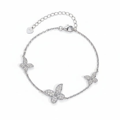 Bracelets Femme Moissanite D Color VVS1 - Papillon