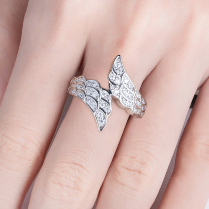 Bague de Mariage Femme Moissanite D Color VVS1 - Ange