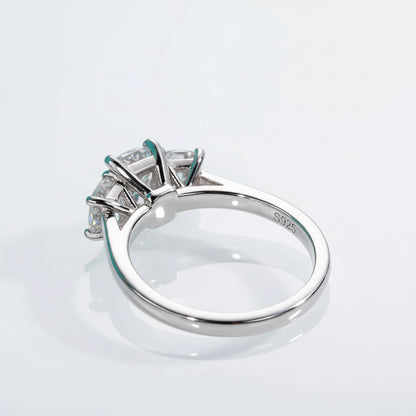 Bague de Fiançailles Femme Moissanite D Color VVS1 - Alda