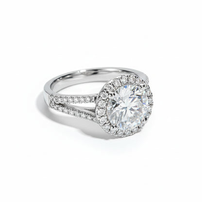 Bague de Fiançailles Femme Moissanite D Color VVS1 - Améline