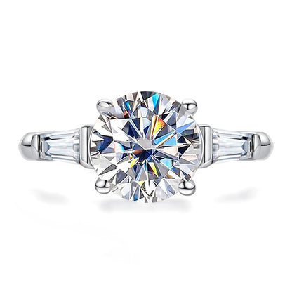 Bague de Fiançailles Femme Moissanite D Color VVS1 - Victoire