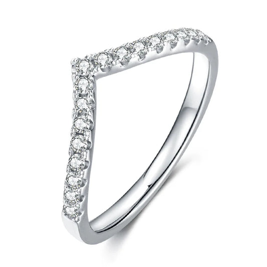 Alliance de Mariage Femme Moissanite D Color VVS1 - Téa