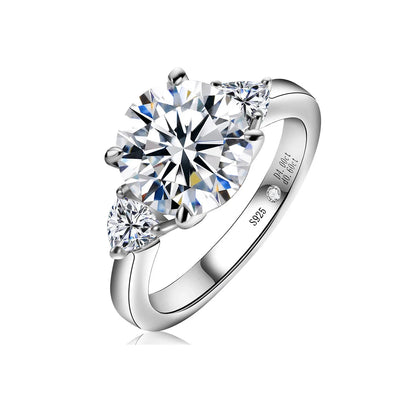 Bague de Fiançailles Moissanite D Color VVS1 - Aglaia