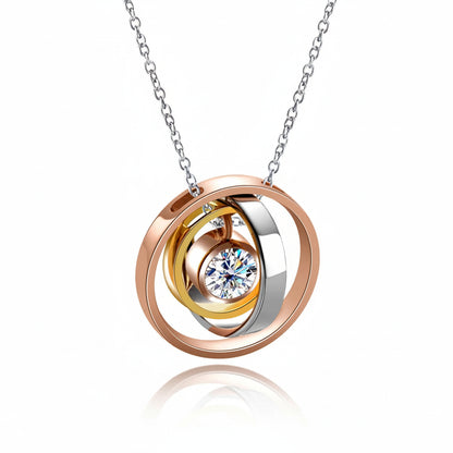 Colliers Femme Moissanite D Color VVS1 - Couleur