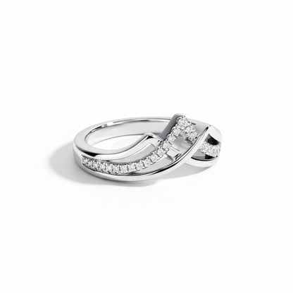 Bague de Mariage Femme Moissanite D Color VVS1 - Liv