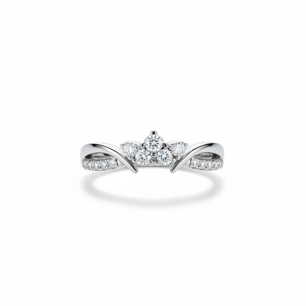 Bague de Mariage Moissanite D Color VVS1 - Elena