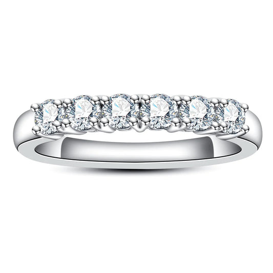 Bague de Mariage Femme Moissanite D Color VVS1 - Lou