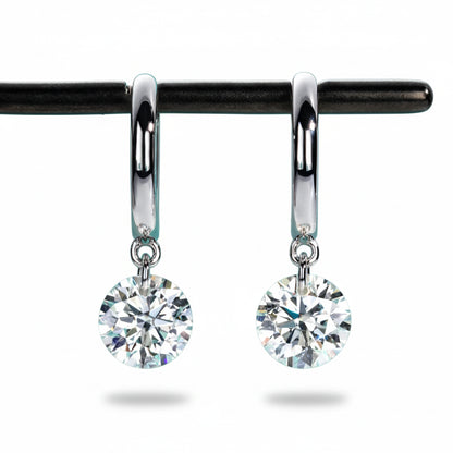 Boucles D'oreilles en Moissanite D Color VVS1 - Lilo