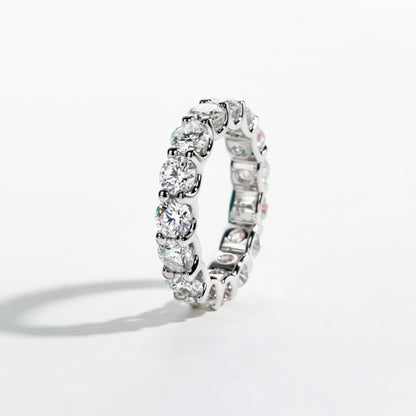 Alliance de Mariage Femme Moissanite D Color VVS1 - Juliette