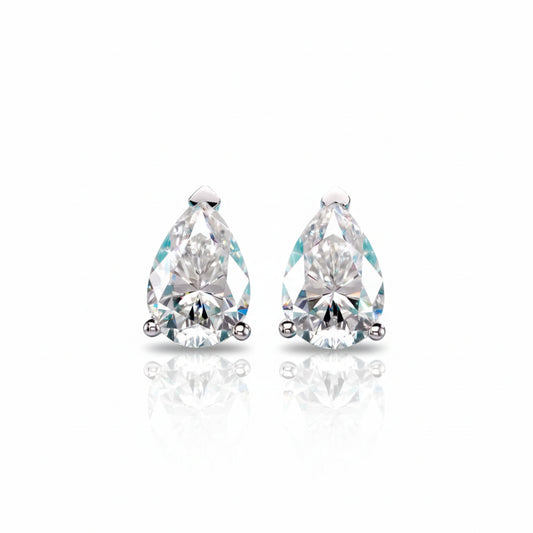 Boucles D'oreilles Stud Moissanite D Color VVS1 - Océane