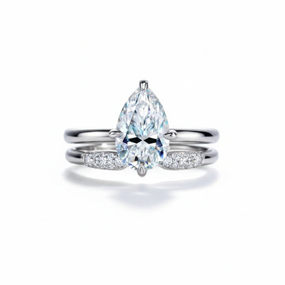 Bague de Fiançailles Femme Moissanite D Color VVS1 - Audrey