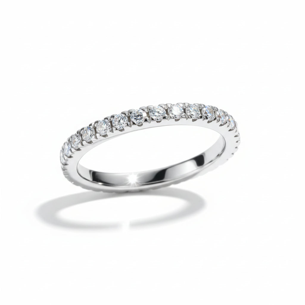 Bague Mariage Moissanite D Color VVS1 - Constance
